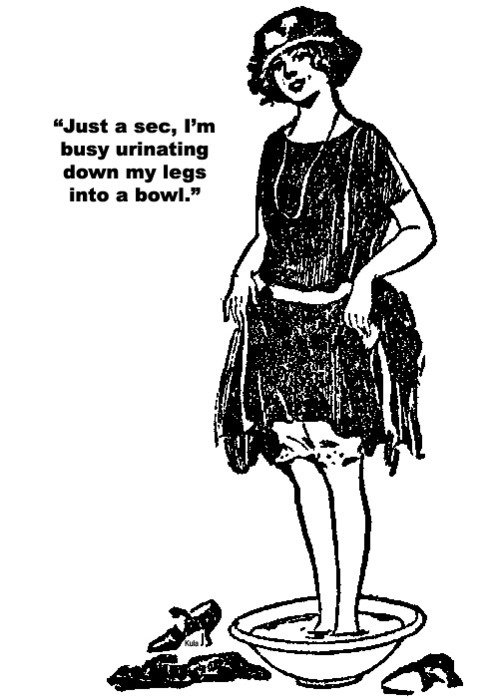 Flapper Clip Art N5