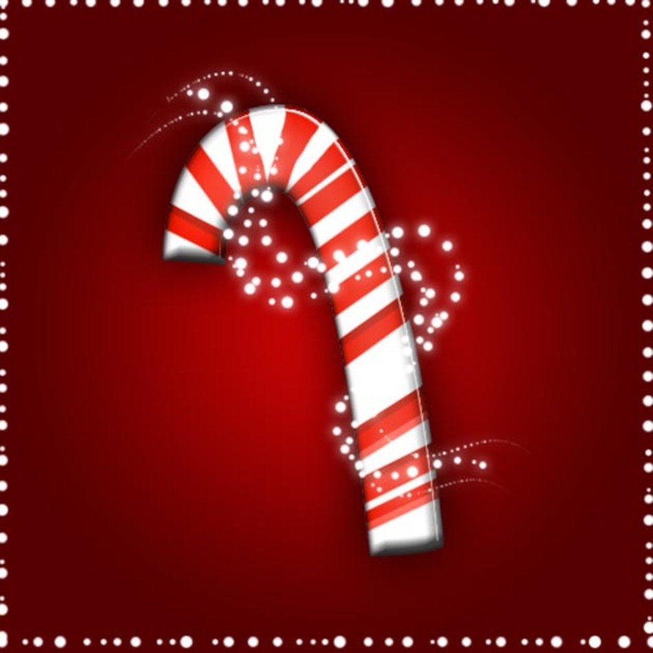 Candy Cane In Photoshop