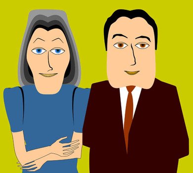 Married Couple Clip Art N6