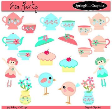 Tea Party Hat Clip Art N3