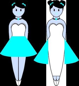 Girl Ballerina Clip Art N2
