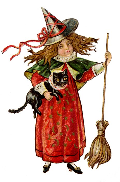 Cute Witch drawing