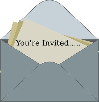 Free Invitation Clip Art