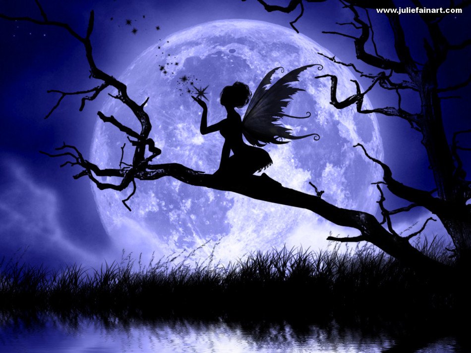 Moonlight Fairy drawing