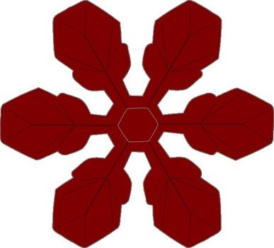 Green Snowflake Clip Art Free N3