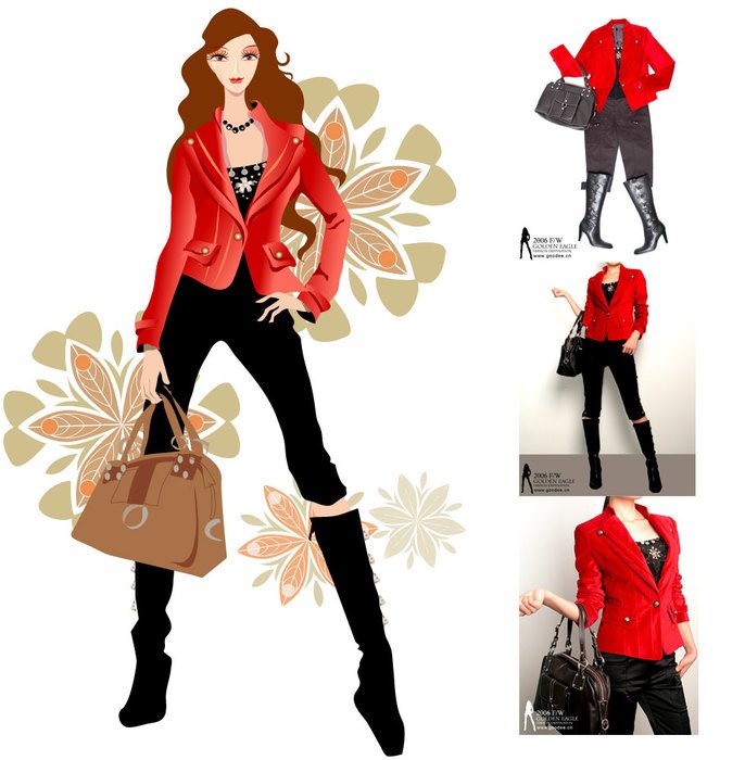 Fashion Show Clip Art N64