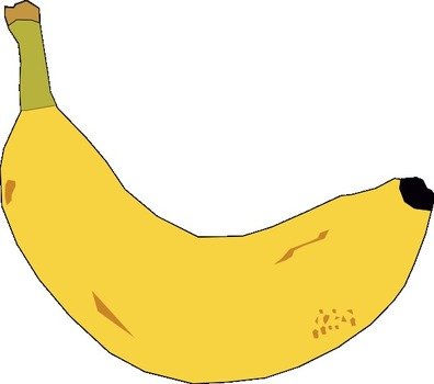 Banana Cartoon Clip Art N26