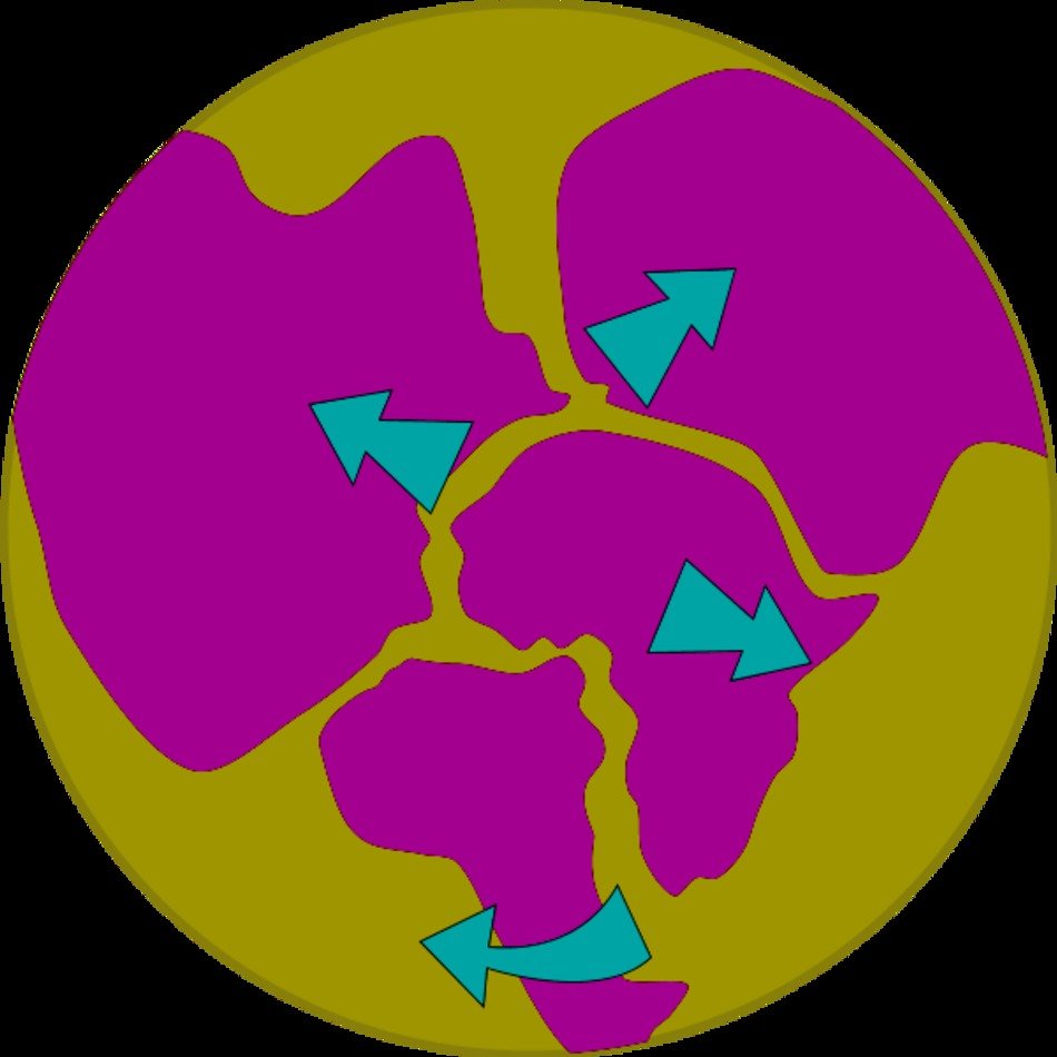 Earth With Continent Clip Art