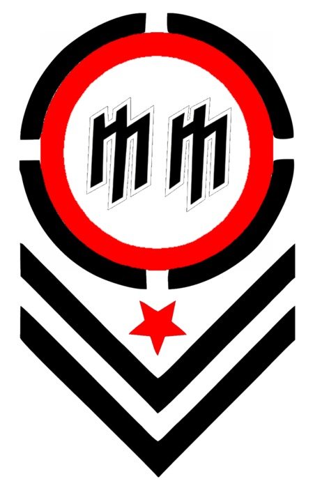 Logo With Red Star drawing