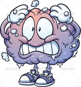 Brain Freeze Clip Art N3