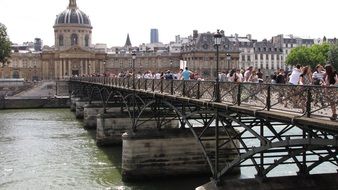 The Pont des Arts in Paris