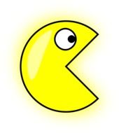 pac man drawing