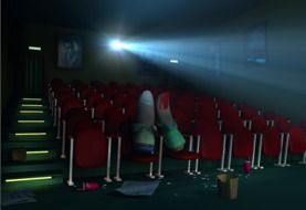 Projector in the cinema