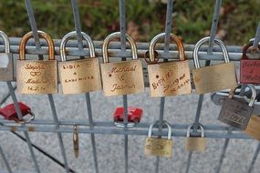 love castle padlock love symbol