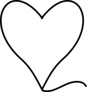 heart symbol drawing