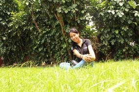 green nature
