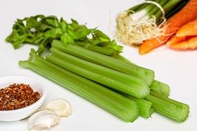 celery for soup cooking