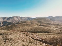landscape of mountain range