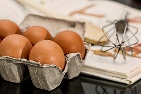 eggs in box