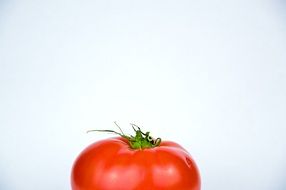 Healthy red fresh tomato
