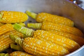 delicious home made asian yellow corn