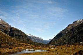 lake in the valley