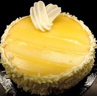 Sweet limoncello cake