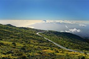 landscape hill mountain