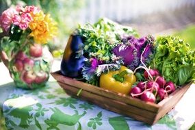 organic vegetables