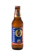 brown beer bottle of foster&#039;s