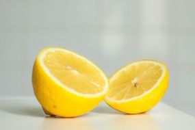 natural yellow lemon