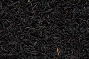 dried tea leaves