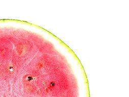 pink slice of fresh watermelon