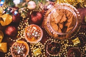 delicious gingerbread cookies for the Christmas