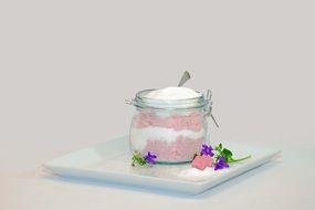 sugar bowl and tender flowers