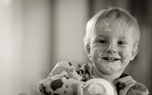 soiled baby after eating