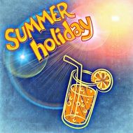 cocktail and summer holidays