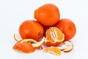 fresh orange minneola