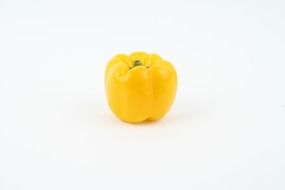 yellow paprika as a still life