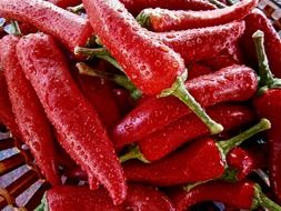 Washed Red peppers