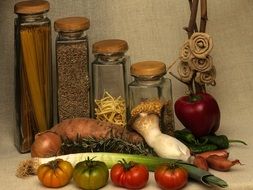 spice set for vegetables