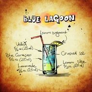 refreshing blue lagoon cocktail recipe