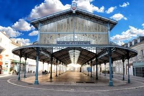 covered market in france