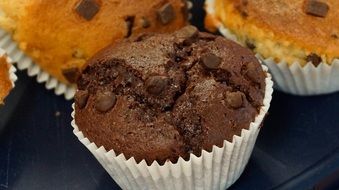 chocolate muffins, dessert