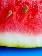 pulp of watermelon with stones