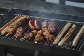 grilled sausage