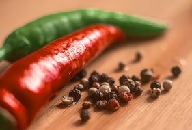 food pepper spices