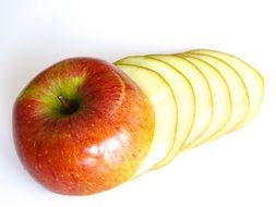 healthy apple discs