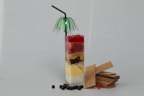 mix fruit smoothie