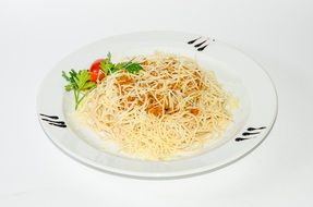 Photo of pasta with Vegetables